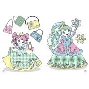 Веселі кольори. Казкові принцеси