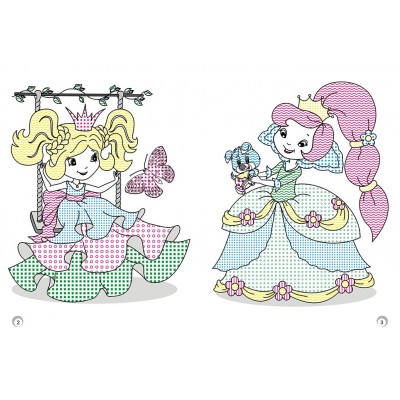 Веселые цвета. Сказочные принцессы Веселые цвета. Сказочные принцессы