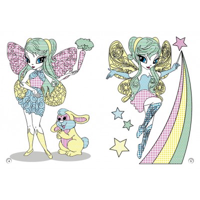 Веселі кольори. Красуні феї Веселі кольори. Красуні феї