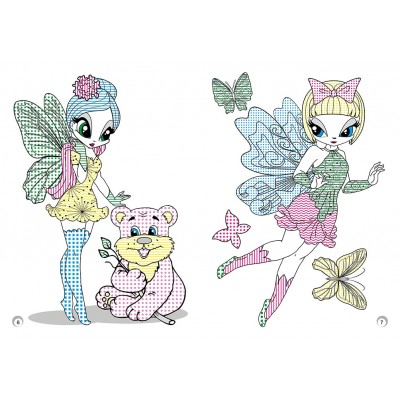 Веселі кольори. Красуні феї Веселі кольори. Красуні феї