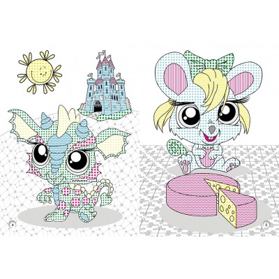 Веселые цвета. Забавные зверьки Веселые цвета. Забавные зверьки