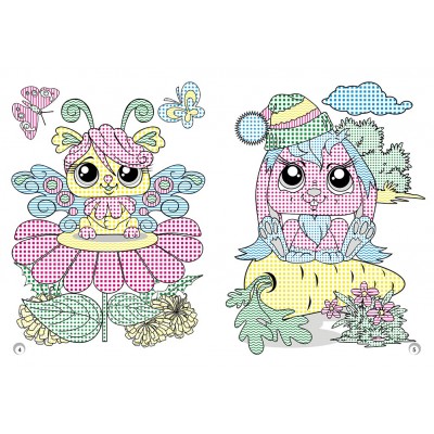 Веселые цвета. Игривые животные Веселые цвета. Игривые животные