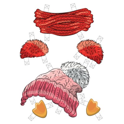 Об’ємні аплікації. Звірятка-модники Об’ємні аплікації. Звірятка-модники