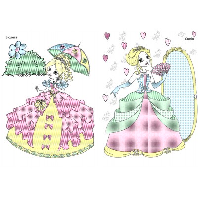 Волшебная кисточка. Сказочные принцессы Волшебная кисточка. Сказочные принцессы