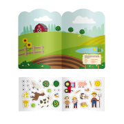 Багаторазові наліпки. Ферма