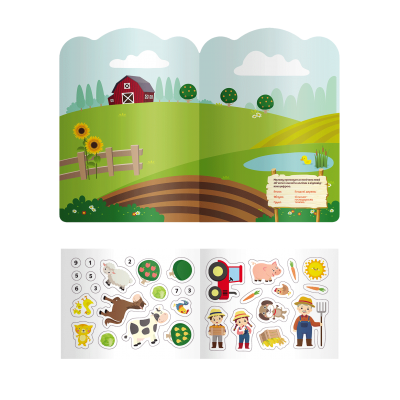 Многоразовые наклейки. Ферма Многоразовые наклейки. Ферма