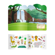 Багаторазові наліпки. Джунглі
