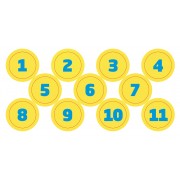 Книжка у кишеню з наліпками. Весела лічба