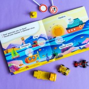 Мої перші наліпки. Де живуть машини?