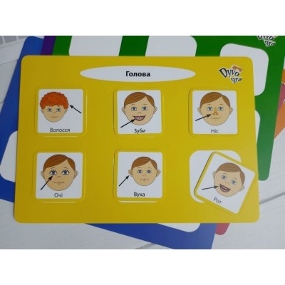 Набір карток «Ігри з піктограмами до зошита «Про мене» Набір карток «Ігри з піктограмами до зошита «Про мене»