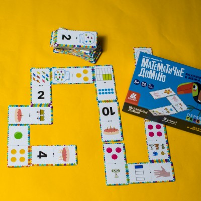 Математическое домино. Считаем в пределах 10 Математическое домино. Считаем в пределах 10