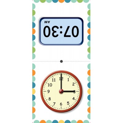 Математичне доміно. Вивчаємо час Математичне доміно. Вивчаємо час