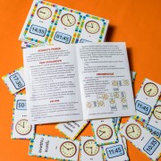 Математичне доміно. Вивчаємо час