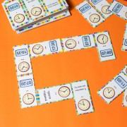 Математичне доміно. Вивчаємо час