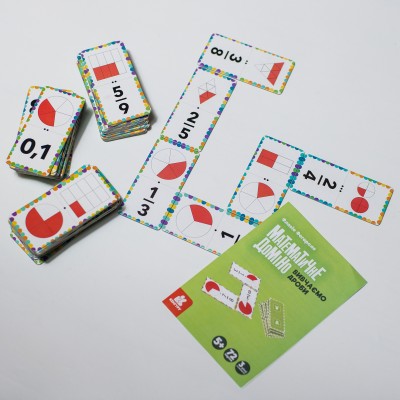 Математическое домино. Изучаем дроби Математическое домино. Изучаем дроби