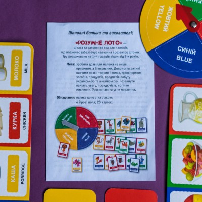 Розумне лото. Їжа Розумне лото. Їжа