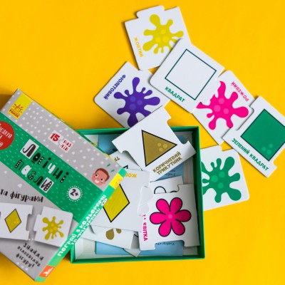 Логічні пазли. Пограй з кольорами та фігурами Логічні пазли. Пограй з кольорами та фігурами