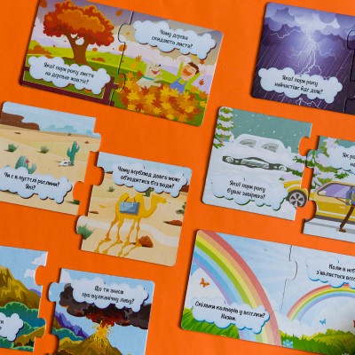 Знайди пару. Явища природи Знайди пару. Явища природи