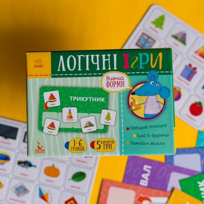 Логічні ігри. Вивчай форми Логічні ігри. Вивчай форми